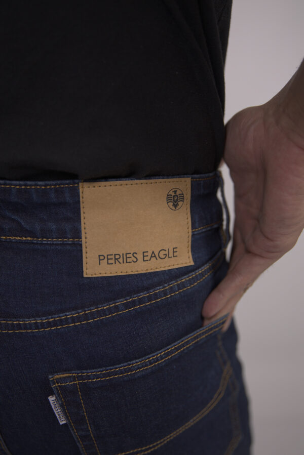 PERIES EAGLE Men’s Jeans Pant, Blue 1 - Image 3