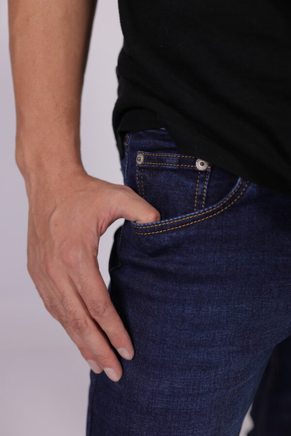 PERIES EAGLE Men’s Jeans Pant, Blue 2 - Image 3